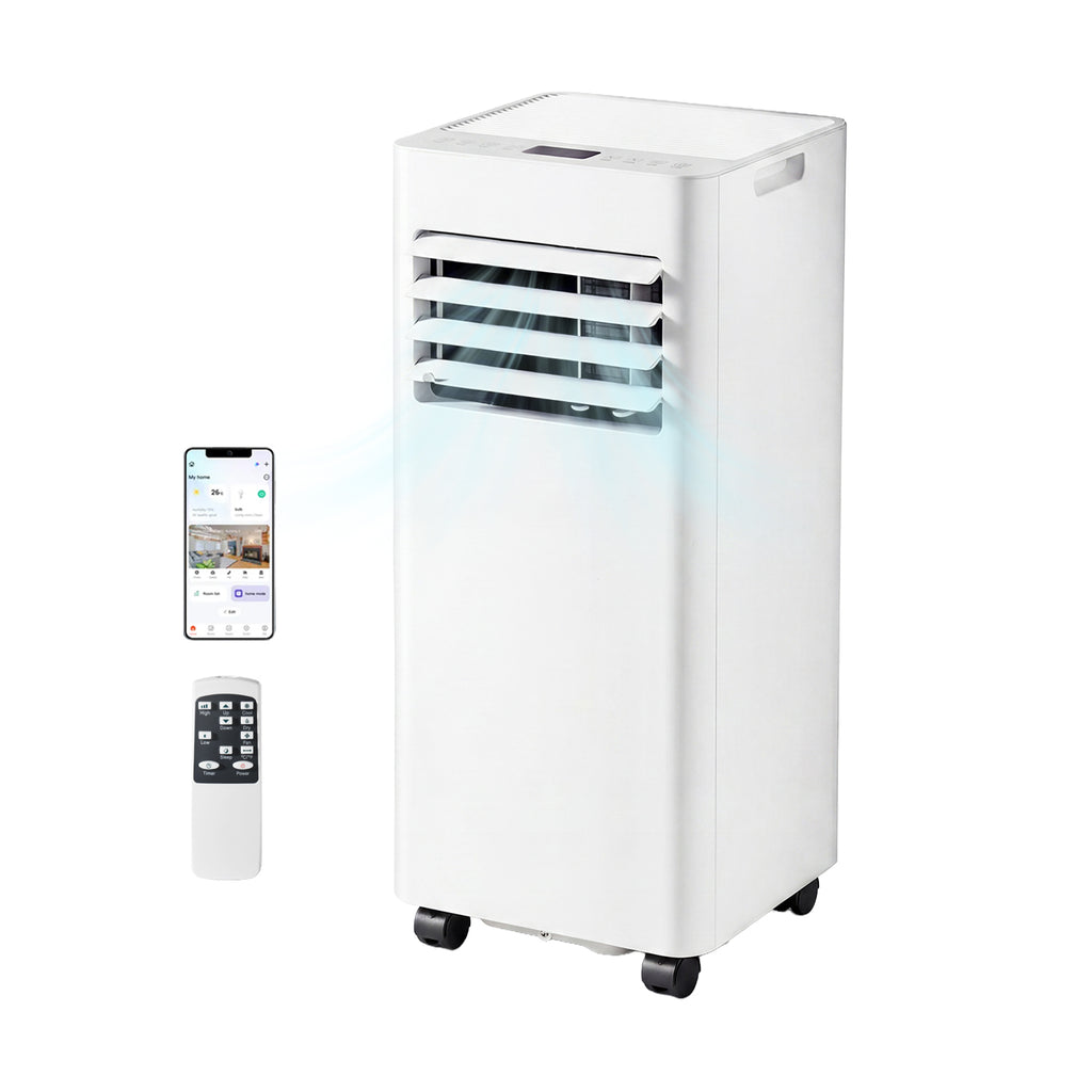 Aoxun 10040 BTU Portable Air Conditioner with Wifi, 4-IN-1 Portable AC Cools up to 450 Sq.ft, Air Conditioner with Cooling,Dehumidifier,Fan,24H Timer, APP Control, Window Kit Included